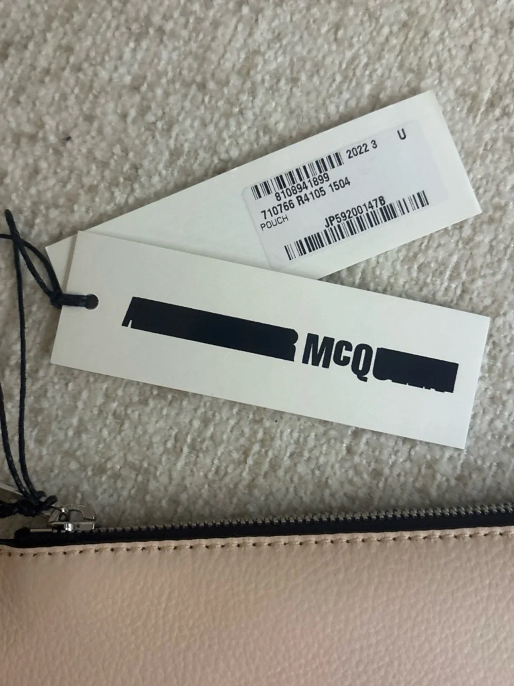 McQ by Alexander McQueen soft beige